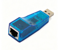 Tarjeta de Red USB 2.0 Externa, Modelo 9700 Mini, Sin Cable, Puerto de Red para Computadoras Portátiles y de Escritorio, en Existencia