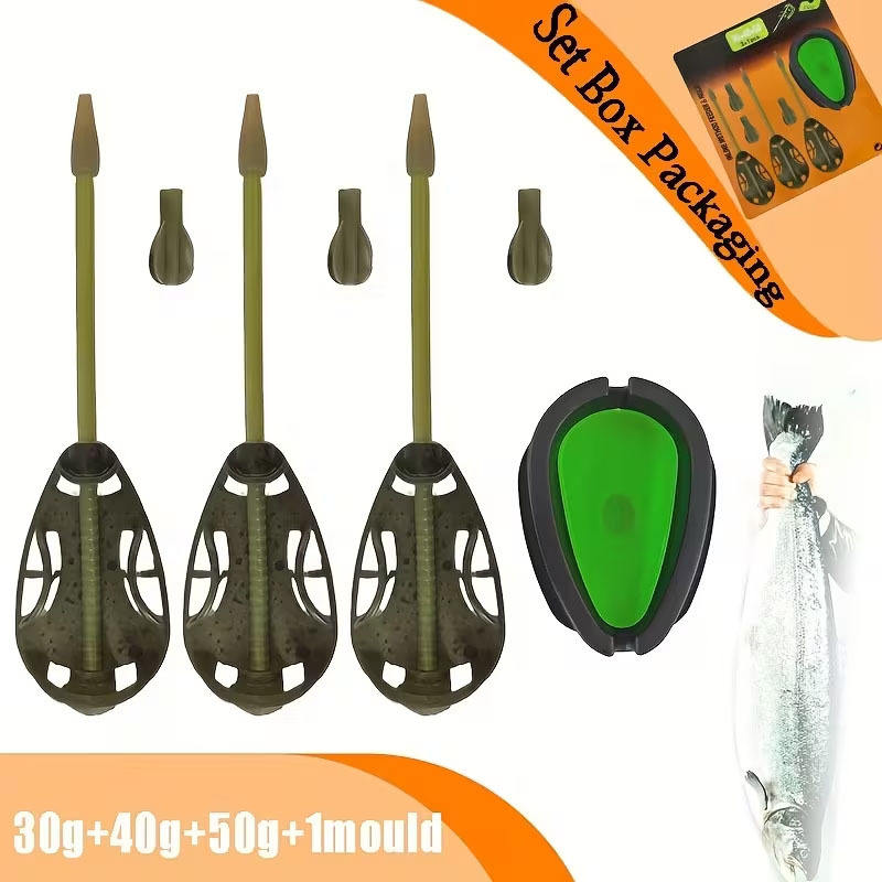 30g+40g+50g+Moule/ Vert foncé