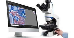 Microscope de laboratoire Olympus CX43 de haute qualité avec écran LCD numérique, pour laboratoire, hôpital, clinique. - Product Image 3