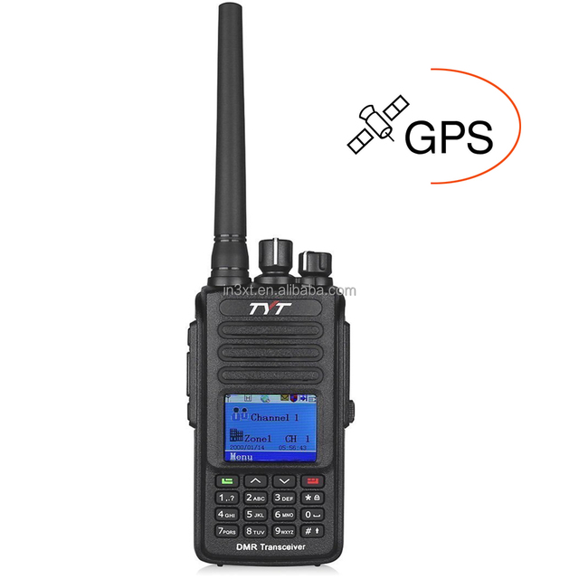 DMR Handheld Two Way Radio TYT MD-390 400-480MHz Digital TDMA 5W GPS Function IP67 Waterproof