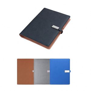 Ensemble cadeau de bloc-notes avec chargeur sans fil, agenda, power bank 3 couleurs pour le bureau - Product Image 1