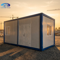 Maison conteneur démontable à assemblage rapide, bâtiment modulaire préfabriqué, bureau de chantier, dortoir temporaire pour travailleurs