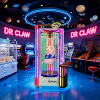 Machine à couper les peluches à monnayeur, jeu de l'arcade 'Coupe ton corde' pour gagner des prix, pour parcs d'attractions et salles de jeux intérieures