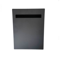 Serrure à clé murale, appartement en acier, métal, bureau de poste, bâtiment OEM, boîte aux lettres intégrée, boîte aux lettres