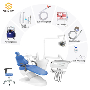 Équipement dentaire Foshan Supply Chaises de traitement de dentiste électrique Offre Spéciale le prix unitaire de fauteuil dentaire de luxe - Product Image 1