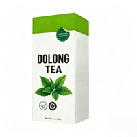Sachets de thé Oolong OEM ODM GMP ISO22000, 20 unités, 40g, pour infusion chaude ou glacée, sachet refermable, naturellement caféiné
