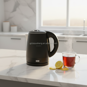 Hervidor <span class=keywords><strong>El</strong></span>éctrico Ousheng de 1.0L, Acero Inoxidable 304 de Alta Calidad, Ventana de Visualización de <span class=keywords><strong>Agua</strong></span>, Apagado Automático, Protección Contra Ebullición en Seco, para <span class=keywords><strong>el</strong></span> Hogar - Product Image 4