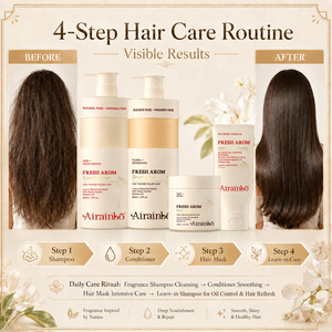 Set per la Cura dei Capelli Airainbo, Olio di Batana Personalizzato all'Ingrosso, Etichetta Privata per Capelli Secchi e Fragili - Product Image 6