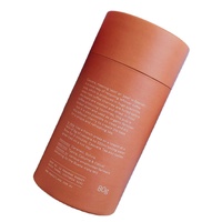 Nouvelle boîte cylindrique Pulida 2026 sur mesure 250g, écologique, pour café/thé en vrac, emballage en papier kraft, tube rond grand format