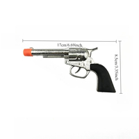 Accessoires de costume de l'Ouest sauvage pour Halloween, fausse arme à feu en plastique, revolver de cowboy, pistolet jouet