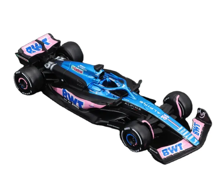 2023 Bburago 1/43 BWT Alpine #10 #31 Ohne Helm Formel 1 F1-Legierung Sammlung Diecast Metal Model Toy Cars