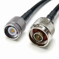 Câble coaxial N mâle vers TNC mâle RG58, câble d'extension d'antenne RF, câble à faible perte de 50 ohms pour équipement de communication sans fil