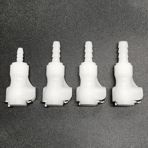 ZDVseal连接器配件1/8 3/16 1/4英寸倒钩快速断开母接头，用于美容仪器和电器 - Product Image 1