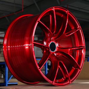 ล้อฟอร์จ <span class=keywords><strong>KE</strong></span> 5x108 1x112 5x114.3 5x120 นิ้ว สีแดงเลือด สำหรับรถยนต์ BMW F30 M2 F87 Corvette Toyota <span class=keywords><strong>Corolla</strong></span> - Product Image 1