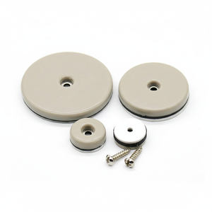 Pieds <span class=keywords><strong>de</strong></span> meubles universels personnalisés en caoutchouc et <span class=keywords><strong>plastique</strong></span> à visser, patins antidérapants pour chaises, tables et bureaux - Product Image 1