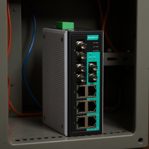 Moxa EDS-309-3M-ST สวิตช์อีเธอร์เน็ตอุตสาหกรรมแบบไม่ต้องจัดการ 8 พอร์ต สำหรับติดตั้งบนราง DIN - Product Image 3