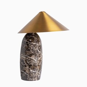 Nordic Valli Marble Table Lamp Led Light Source E27 Bulb Base Switch Control Simple Design For Living Room Bedroom Ambient - Product Image 5