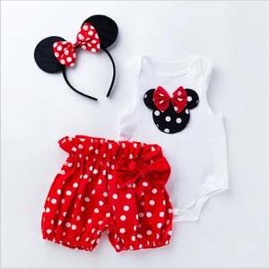 Ropa de Bebé Recién Nacido, Conjunto de Mameluco y Pantalón para Bebé Niña, Ropa de Bebé Recién Nacido - Product Image 2