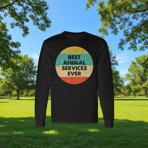 เสื้อยืดแขนยาวโปรโมชั่น Best Animal Services Ever - Product Image 3