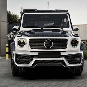 <span class=keywords><strong>Barre</strong></span> lumineuse LED DRL <span class=keywords><strong>de</strong></span> <span class=keywords><strong>toit</strong></span> avant en carbone sec 4x4 pour Mercedes Benz Classe G W460 W461 W462 W463 W464 G500 G550 G580 G63 1979-2026 - Product Image 6