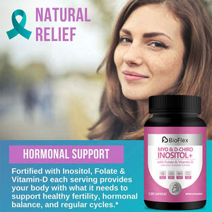 OEM Private Label Premium Myo Inositol и D-Chiro Inositol в капсулах с витамином D3 и фолиевой кислотой для функции яичников - Product Image 3