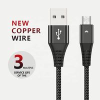 Câble Micro USB OTG 1,2 m à chargement rapide et synchronisation des données, pour chargeur de voiture Android, câble durable pour téléphone portable – Vente Flash