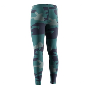 Pantalones de compresión con estampado de camuflaje para hombre - Mallas, leggings, pantalones de compresión, MMA, BJJ, No Gi, Grappling - Product Image 3