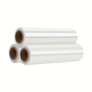 Estiramientos manuales Máquina de película Lldpe Envoltura de paletas Embalaje Envoltura elástica impresa en plástico 50cm * 120M * 18um - Product Image 2