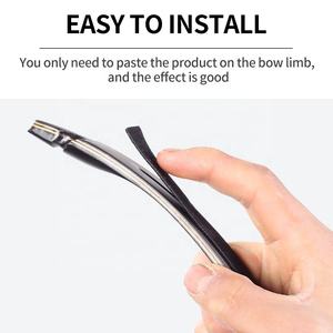 อุปกรณ์ล่าสัตว์โช้คอัพอุปกรณ์ยิงธนูแบบโค้งยาวอุปกรณ์เสริมสำหรับล่าสัตว์ลดการสั่นสะเทือนหนังวัว - Product Image 4