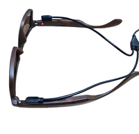 Câble de charge magnétique USB 2.0 à 2 broches 2,54 mm 2-en-1 pour lunettes intelligentes, accessoires en PVC