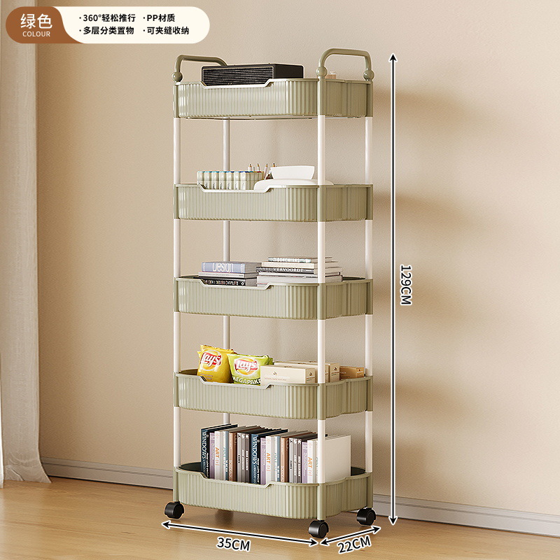 green storage rack-5-tier model