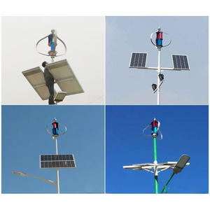 Thiết kế mới Slient Tua Bin Gió nhỏ cho nhà Q mô hình cánh quạt cánh quạt trục dọc Máy phát điện tuabin - Product Image 6