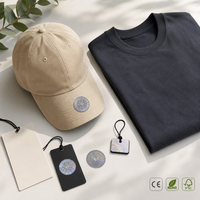 Étiquette de sécurité holographique personnalisée avec code QR, autocollant anti-effraction étanche pour l'authentification des vêtements