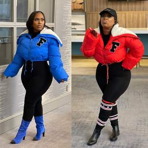 Manteau à bulles classique d'hiver pour femmes, veste <span class=keywords><strong>courte</strong></span> à la mode décontractée en fourrure épaisse, meilleure vente 2022 - Product Image 2