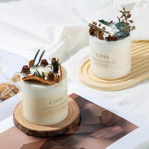 AIKUN bougies de luxe apaisent les nerfs et aident à dormir bougies de fleurs séchées parfumées décoration de la maison ensemble de cadeaux - Product Image 6