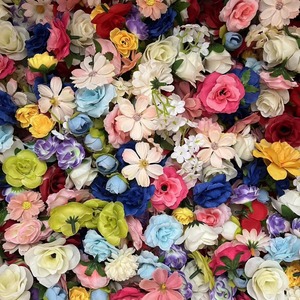 ชุดดอกไม้ประดิษฐ์สีแดงสด ผ้า DIY อุปกรณ์ตกแต่งเครื่องประดับ สำหรับเครื่องประดับศีรษะฮั่นฝู ของตกแต่งงานแต่งงาน ของตกแต่งบ้าน - Product Image 2