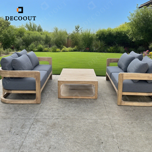 डीकोआउट 2024 प्रीमियम पैटियो फर्नीचर पुराने पुराने पुराने सोफे के आउटडोर फर्नीचर - Product Image 2