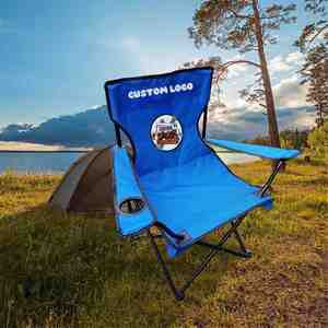 Silla de Pesca Plegable Personalizada para Exteriores, Silla de Playa Plegable para Niños, Sillas Plegables para Camping - Product Image 1