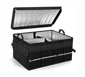 Organisateur <span class=keywords><strong>de</strong></span> <span class=keywords><strong>coffre</strong></span> <span class=keywords><strong>de</strong></span> <span class=keywords><strong>voiture</strong></span> extérieur pliable moderne <span class=keywords><strong>de</strong></span> luxe en polyester 600D imperméable, <span class=keywords><strong>sac</strong></span> <span class=keywords><strong>de</strong></span> <span class=keywords><strong>rangement</strong></span> <span class=keywords><strong>pour</strong></span> cargaison, glacière, 3 compartiments <span class=keywords><strong>pour</strong></span> SUV - Product Image 1