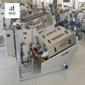 Nhà Máy Giá hiệu suất cao 304 động cơ thép không gỉ PLC bơm rắn-lỏng tách vít bùn dehydrator 1 năm - Product Image 3