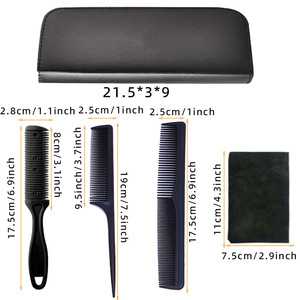 Ciseaux à cheveux 6'' – Kit de ciseaux de coiffure en acier inoxydable pour démêlage – Ciseaux de barbier professionnels - Product Image 5