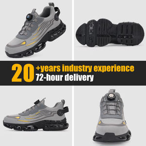 GUYISA <span class=keywords><strong>Scarpe</strong></span> <span class=keywords><strong>da</strong></span> <span class=keywords><strong>Lavoro</strong></span> <span class=keywords><strong>da</strong></span> Uomo Sneakers Grigie <span class=keywords><strong>da</strong></span> Cantiere con Punta in Acciaio <span class=keywords><strong>Scarpe</strong></span> Antinfortunistiche Anti-schiacciamento - Product Image 2
