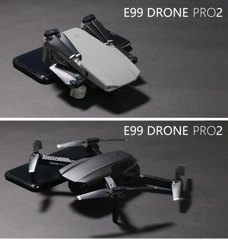Newest E99 RC Drones With Camera 720P or 4K hd Camera Wifi FPV Optical Flow Positioning 20mins Flight Foldable Dron