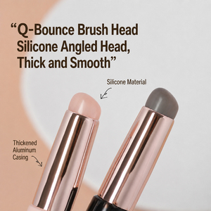 Portable Silicone Nail Art Brush with Dust Proof <b>Cap</b> Multifunctional Gradient Effect Tool for Magic Mirror Chrome Powder Nail - Product Image 3