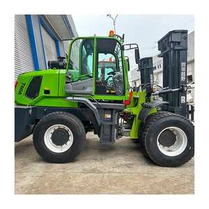 Venta caliente Todo Terreno Multifuncional Tracción en las cuatro ruedas Carretilla elevadora <span class=keywords><strong>todoterreno</strong></span> Apiladores de asientos integrados Manejo de carga y descarga - Product Image 6