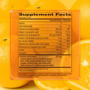 Comprimés effervescents de haute qualité OEM/ODM pour renforcer l'immunité, minéraux et vitamines, soutien quotidien pour la santé immunitaire - Product Image 3