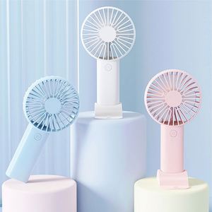 Ventilador de Mano Eléctrico de Plástico con Soporte para Teléfono, Mini Ventilador USB Recargable con Soporte para Teléfono, Regalos Personalizados Promocionales - Product Image 3
