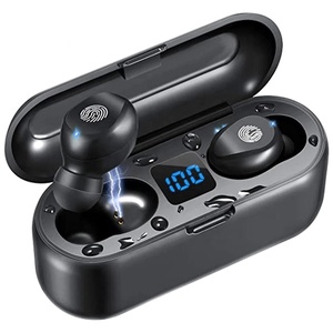 2026 Top Seller F9 Wireless For Earbuds Headset With Digital Display ENC Noise Cancellation IPX4 Waterproof Touch Control