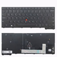 Teclado para Lenovo Thinkpad X13 L13 Gen1 Gen2/3 Gen4 S2 GEN7, Teclado para Portátil con Retroiluminación para Portátil Lenovo