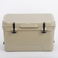 Glacière rotomoulée en PE 45QT, grande capacité, isotherme, étanche, antidérapante, durable, moderne, avec logo personnalisé